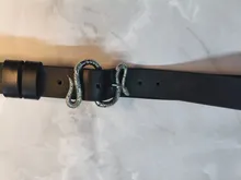 Avis clients – Boucle ceinture métal 40 mm tête serpent argent