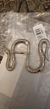 Avis clients – Boucle ceinture métal 40 mm tête serpent argent