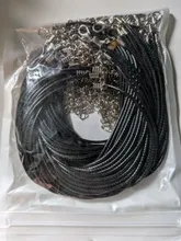 Avis clients – Corde cuir ciré 50 cm 30 pièces pour bijoux