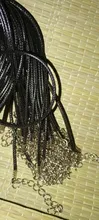 Avis clients – Corde cuir ciré 50 cm 30 pièces pour bijoux
