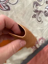 Avis clients – Cuir de vachette souple orange 20 à 60 cm