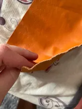 Avis clients – Cuir de vachette souple orange 20 à 60 cm