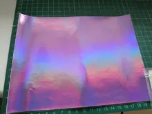 Avis clients – Feuille similicuir PU miroir 3D A5 arc-en-ciel