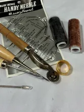 Avis clients – Kit couture cuir avec fil ciré et aiguilles quilting