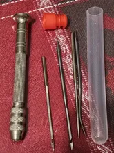 Avis clients – Kit d'aiguilles cuir avec poinçon et 4 aiguilles pour couture