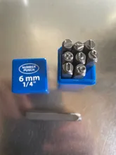Avis clients – Kit de 36 poinçons alphabet et chiffres 3 à 8 mm