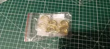 Avis clients – Lot de 4, 10 ou 20 boucles métal anneau D