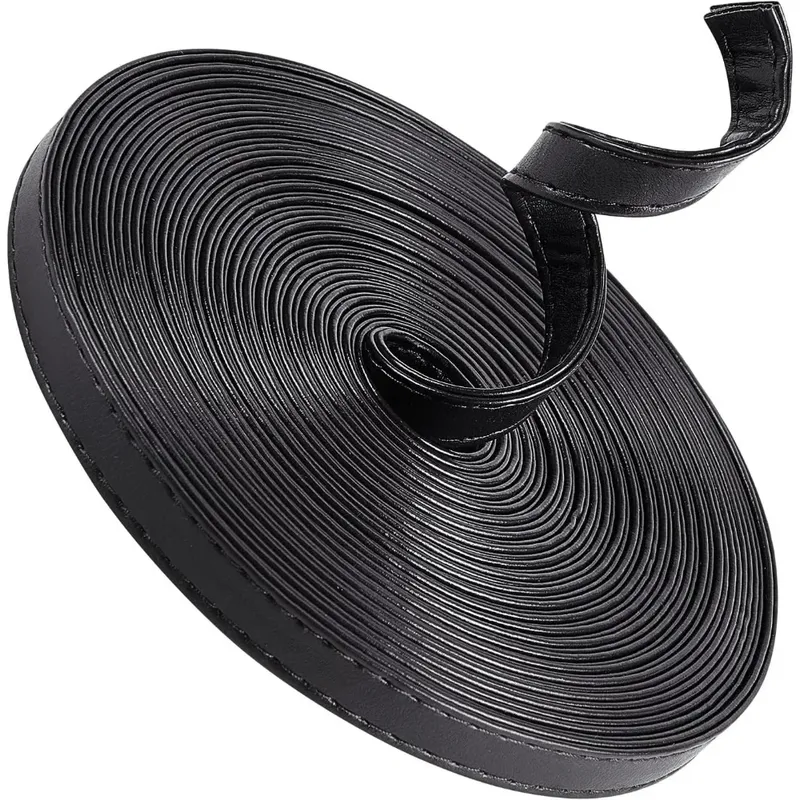 Bande cuir lisse 10 mm 5 m pour sacs