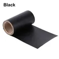 Bande cuir PU adhésive 137 x 10 cm pour réparation – Couleur black
