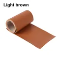 Bande cuir PU adhésive 137 x 10 cm pour réparation – Couleur light brown