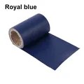 Bande cuir PU adhésive 137 x 10 cm pour réparation – Couleur royal blue