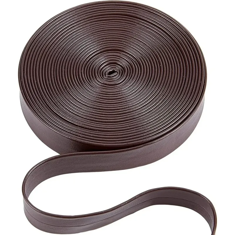 Bande cuir PU litchi 15 mm 5 m pour accessoires