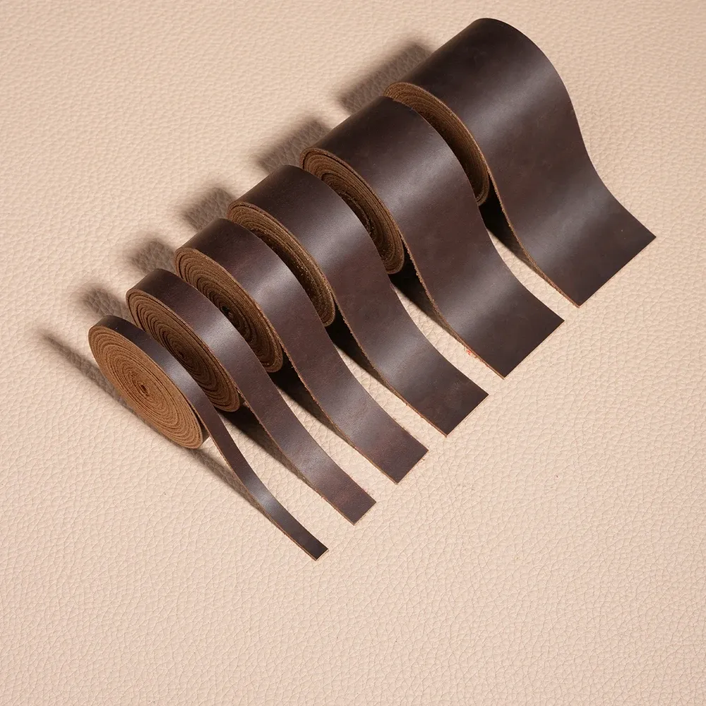 Bandes cuir Crazy Horse 1,8-2 mm huilé