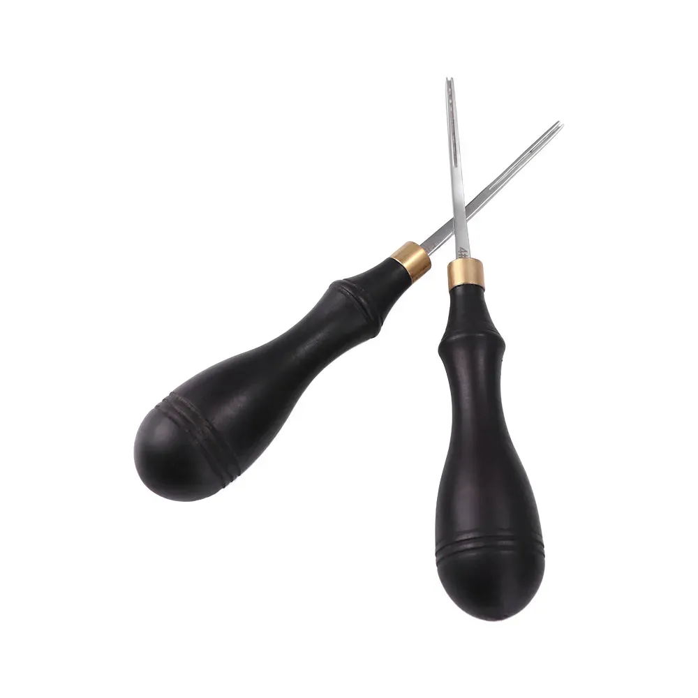 Biseauteurs professionnels bords cuir manche bois