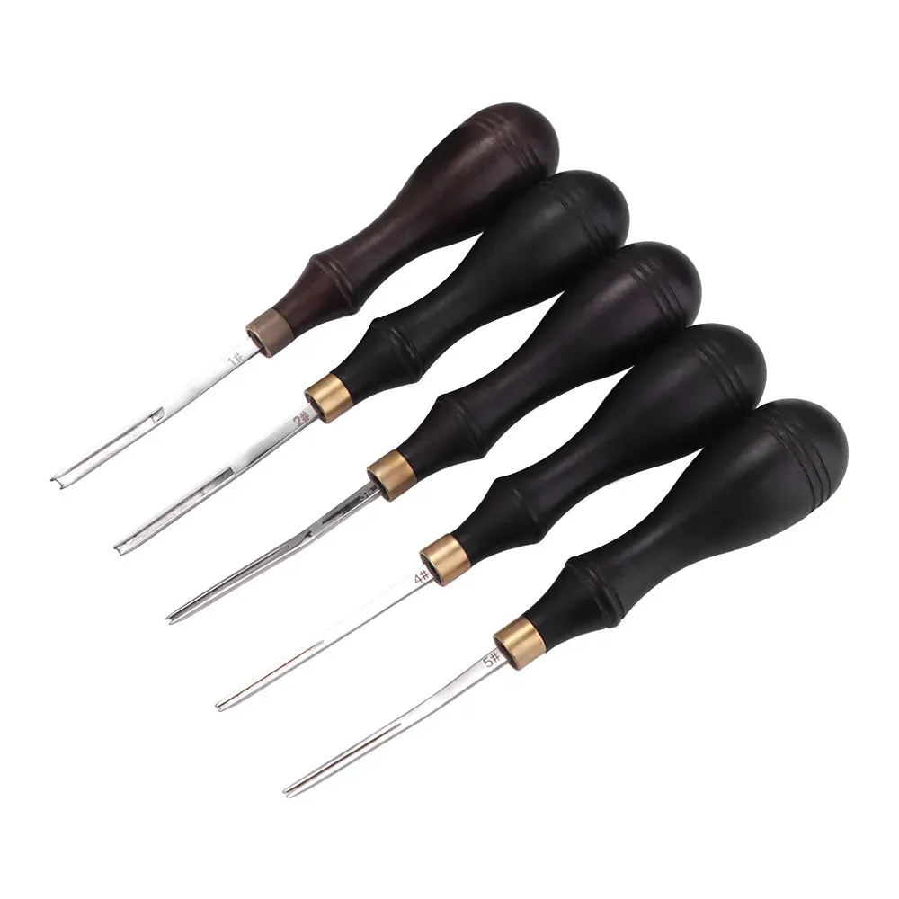 Biseauteuse à cuir professionnelle 0,6 à 2,25 mm manche bois