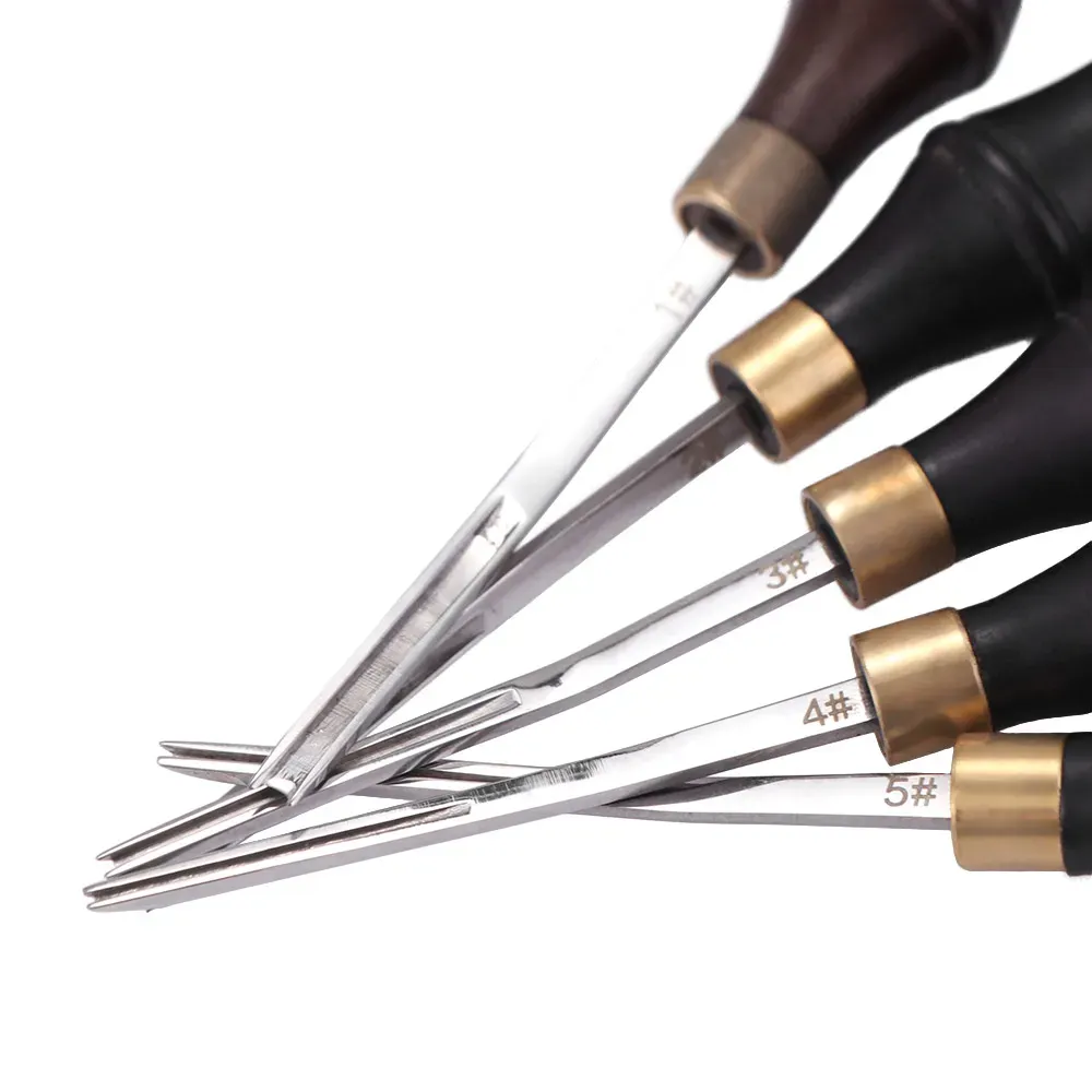 Biseauteuse à cuir professionnelle 0,6 à 2,25 mm manche bois