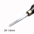 Biseauteuse cuir manche ébène 0,6 à 2,25 mm – Couleur Ebony handle 1.8mm