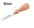 Biseauteuse de bord cuir 4 à 10 mm – Couleur 6mm