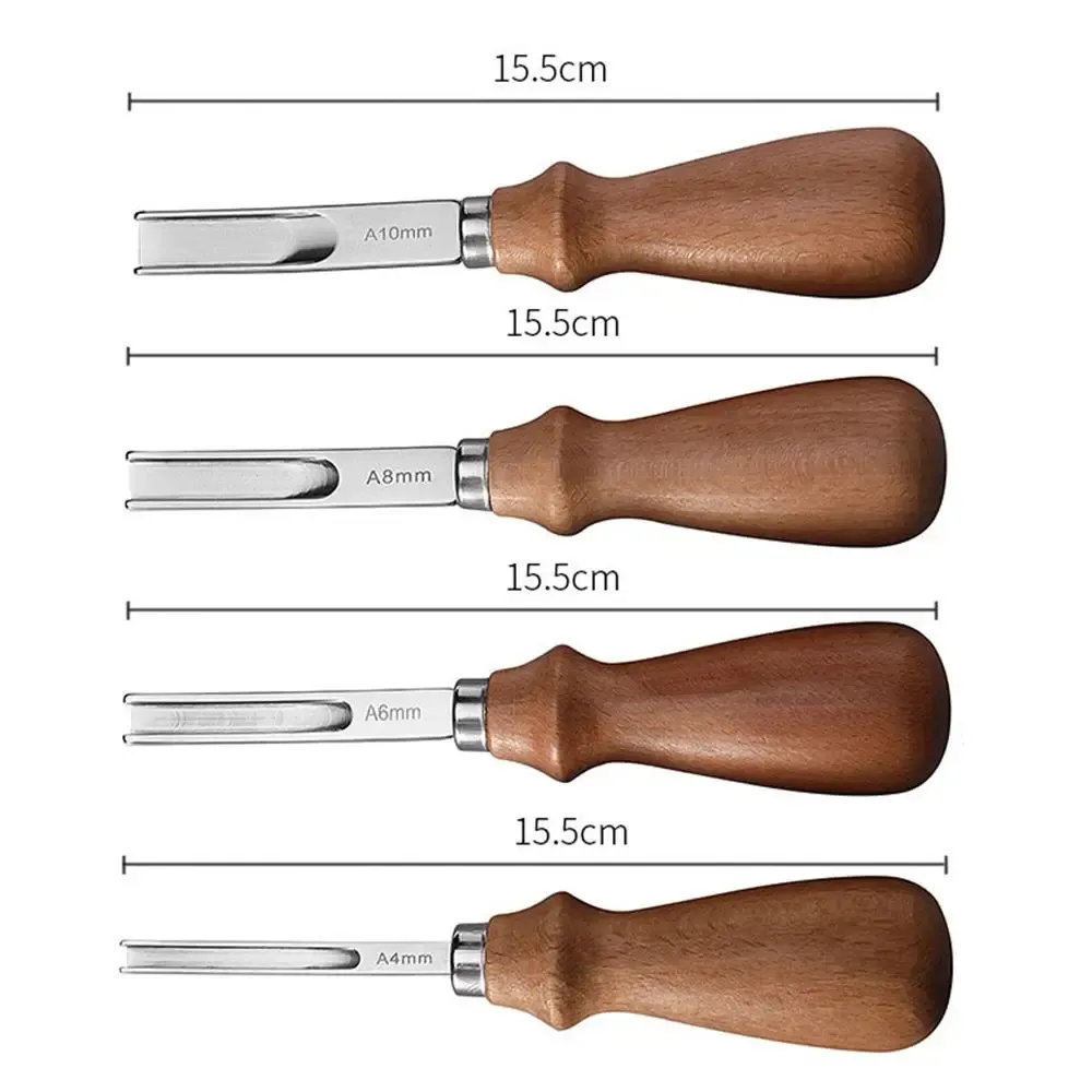 Biseauteuse de bord cuir 4 à 10 mm