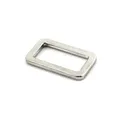 Boucle anneau carré métal 20 à 50 mm – Couleur Argent