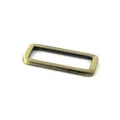 Boucle anneau carré métal 20 à 50 mm – Couleur Bronze