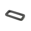 Boucle anneau carré métal 20 à 50 mm – Couleur Pistolet noir