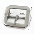 Boucle ardillon en cuivre 40 mm pour ceinture – Couleur MirrorSingle