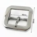 Boucle ardillon en cuivre 40 mm pour ceinture – Couleur MirrorSingle