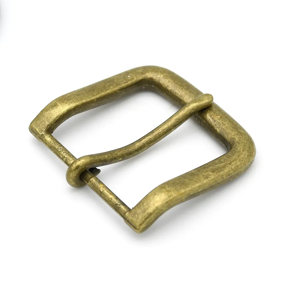 Boucle ceinture bronze antique 40 mm ardillon métal cuir