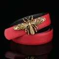 Boucle ceinture cuir 25 mm papillon rétro – 5