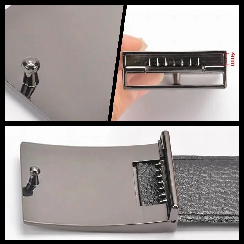 Boucle ceinture homme lisse 35 ou 40 mm