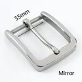 Boucle ceinture inox 35 à 40 mm finition miroir ou brossée – Couleur MirrorSilver-35mm