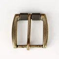 Boucle ceinture laiton 40 mm ardillon rouleau vintage – 5