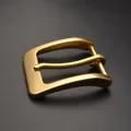 Boucle ceinture laiton 40 mm ardillon sculpté pur – 3