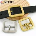 Boucle ceinture laiton 40 mm ardillon simple double – 5