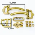Boucle ceinture laiton 40 mm cavalerie – 4