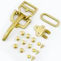 Boucle ceinture laiton 40 mm cavalerie – Couleur Brass-B