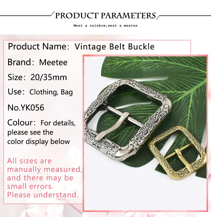 Boucle ceinture laiton argent 20 à 40 mm ardillon vintage