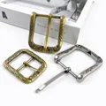 Boucle ceinture laiton argent 20 à 40 mm fermoir décoratif – 3