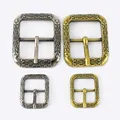 Boucle ceinture laiton argent 20 à 40 mm fermoir décoratif – 5