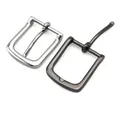 Boucle ceinture métal 35 mm ardillon argent noir pistolet – 3