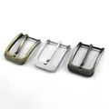 Boucle ceinture métal 35 mm ardillon noir pistolet chrome – 3