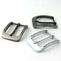 Boucle ceinture métal 35 mm ardillon noir pistolet chrome – 4