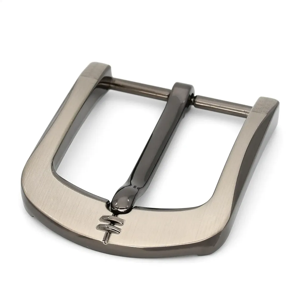 Boucle ceinture métal 40 mm ardillon laser
