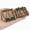 Boucle de ceinture laiton 40 mm double ardillon pour cuir – 1