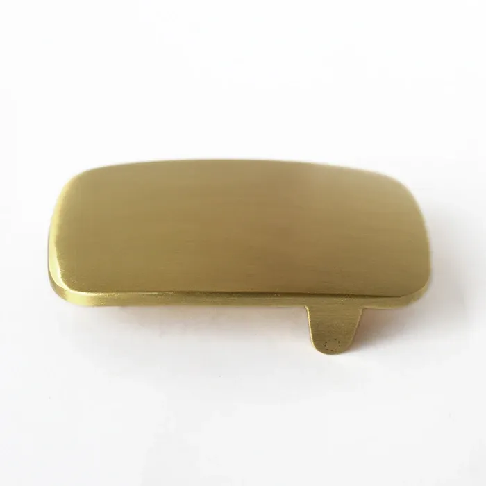 Boucles ceinture laiton 38 mm rectangulaires punk