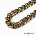Chaîne mousqueton laiton 20 à 100 cm – Couleur KY453-Brass-3x11x14