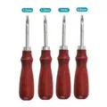 Chanfreineuse de bord cuir 0,8 à 1,5 mm – Couleur 4pcs