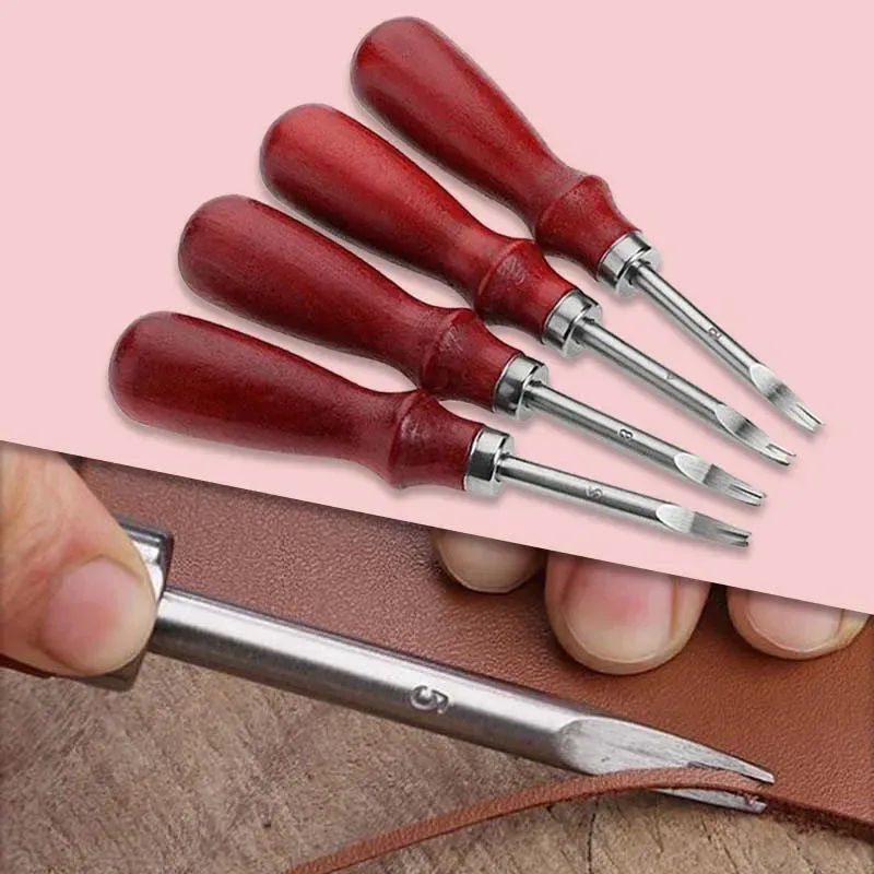 Chanfreineuse de bord cuir 0,8 à 1,5 mm