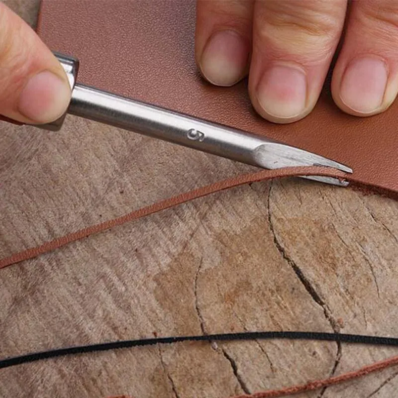 Chanfreineuse de bord cuir 0,8 à 1,5 mm
